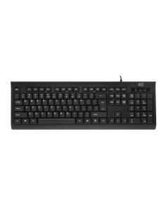 ACT AC5410 toetsenbord USB QWERTY Amerikaans Engels Zwart