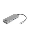 ACT AC7050 3-Poorts USB-C 3.2 Gen1 (USB 3.0) Hub met kaartlezer en PD Pass-Through poort