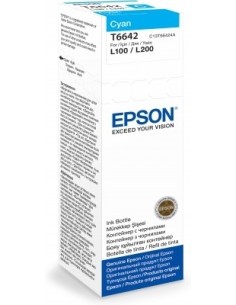 Epson T6642 EcoTank Inktfles Cyaan 70,0ml (Originell)