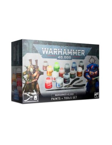 40K PAINTS+TOOLS GER/FRE/ITA/DUT/CZ/SLV