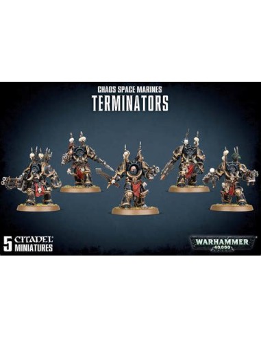 CHAOS SPACE MARINES: TERMINATORS