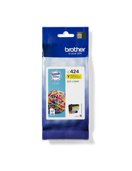 Brother LC-424Y Geel 750 pagina's (Origineel)