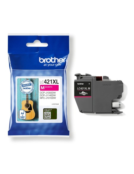 Brother LC-421XLM Magenta 500 pagina's (Origineel)