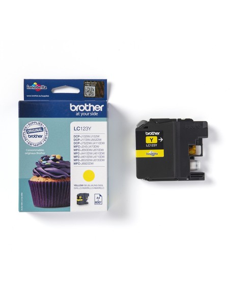 Brother LC-123Y Geel 6,6ml (Origineel)