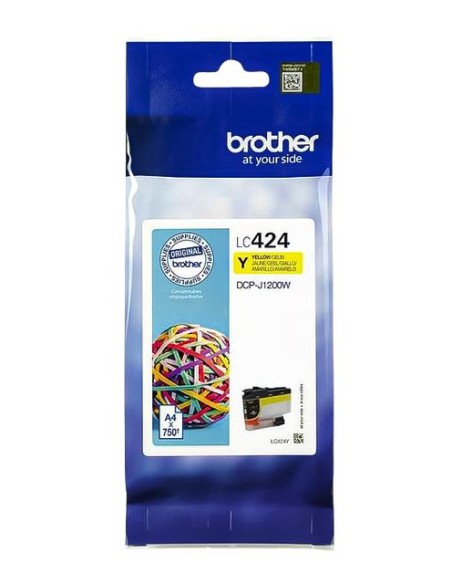 Brother LC-424Y Geel 750 pagina's (Origineel)