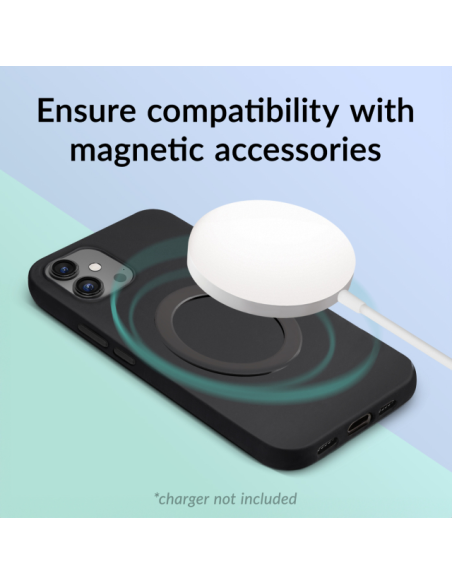 Mobilize Magsafe Compatible Metal Ring Black (2-Pack)