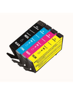 SecondLife - Multipack HP 903 XL BK  C  M en Y