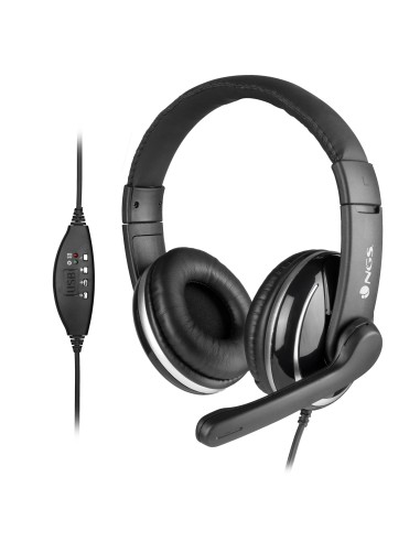 NGS VOX800 USB Headphones Head-band USB Type-A Black