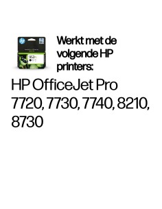 HP No.953XL Zwart 42,5ml (Origineel) 2