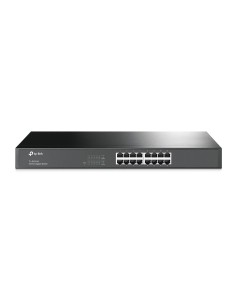 TP-LINK TL-SG1016 Managed L2 Gigabit Ethernet (10 100 1000) Zwart