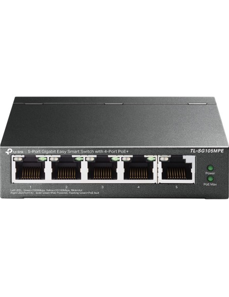 TP-Link 5Port 1Gb Metalen behuizing 4xPoE+