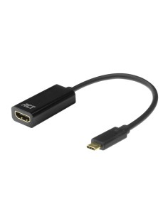 ACT USB-C naar HDMI female adapter 4K @ 30Hz, Zip Bag 2