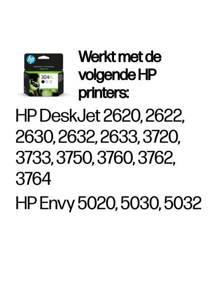 HP No.304XL Zwart 5,5ml (Origineel)