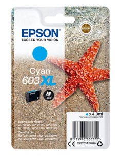 Epson 603XL Singlepack Cyaan 4,0ml (Origineel)