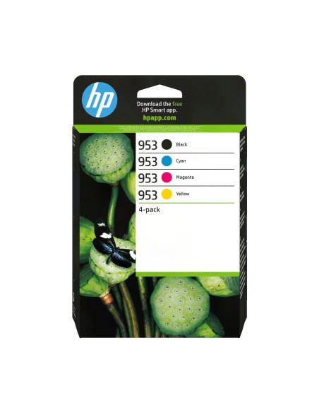 HP No.953 4-Pack C,M,Y,K 53,5ml (Origineel)