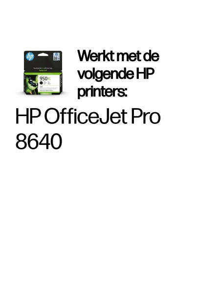 HP No.950XL Zwart 53ml (Origineel)