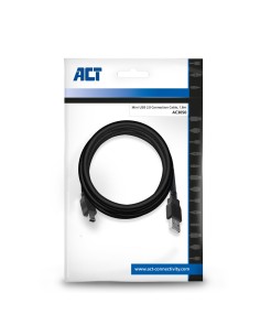 ACT AC3050 USB-kabel 1,8 m USB 2.0 USB A Mini-USB B Zwart 2